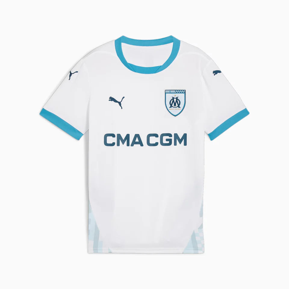 Maillot Om domicile 2024/2025 Junior - Blanc