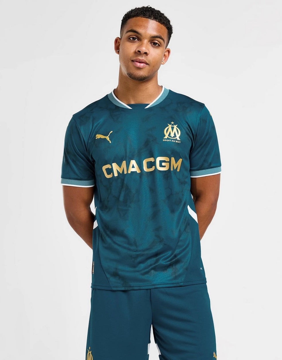 Maillot OM Extérieur 2024/2025 - Bleu