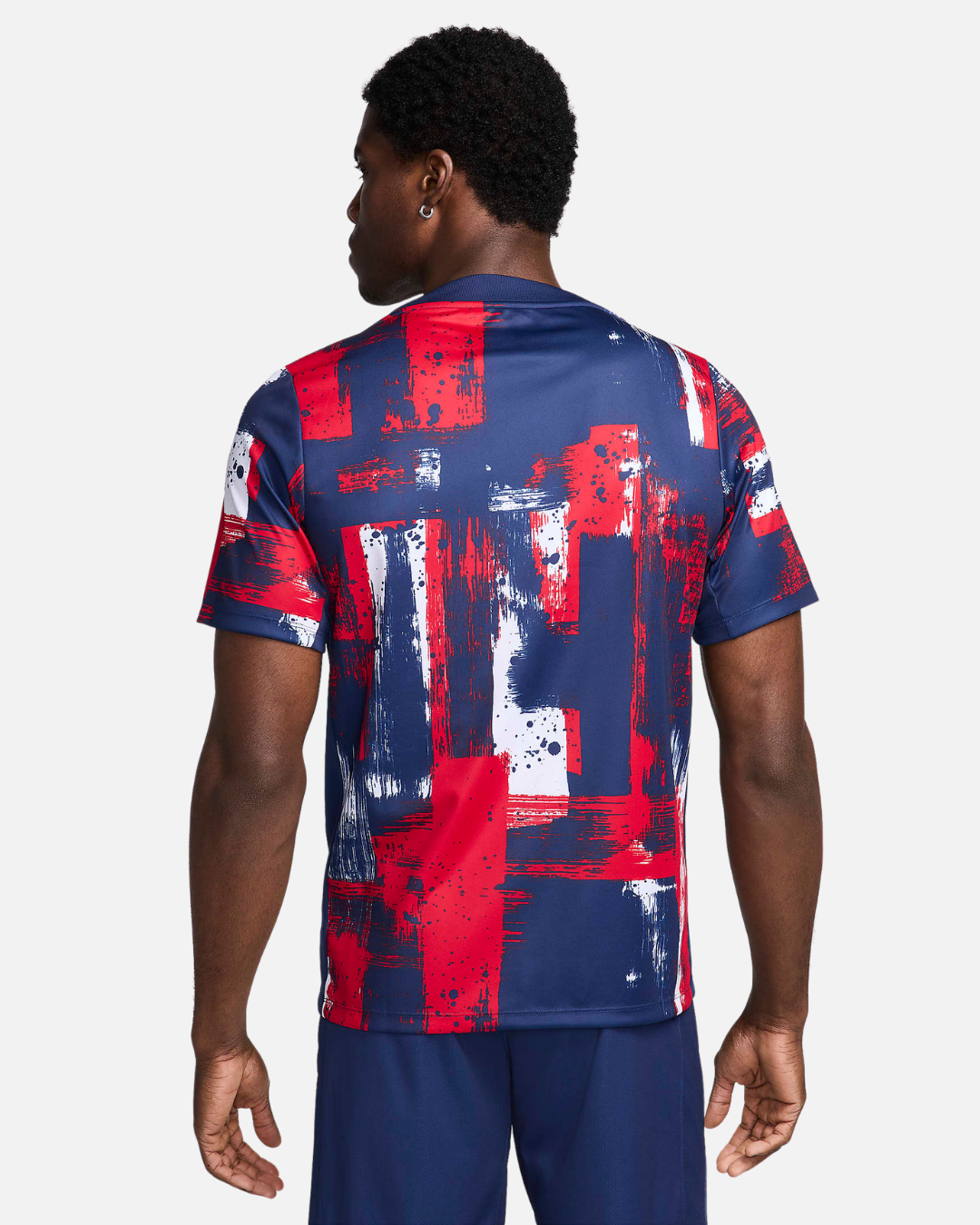 Camiseta prepartido PSG 2024/2025 - Azul/Rojo/Blanco