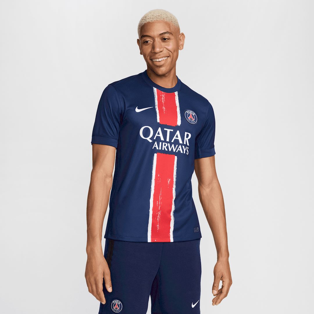 PSG Heimtrikot 2024/2025 – Blau/Weiß/Rot