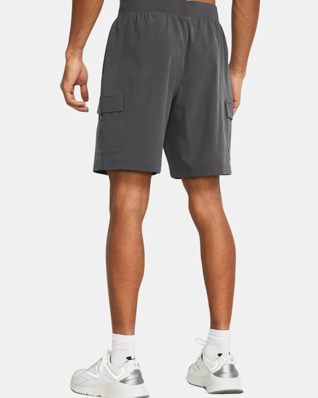 Pantalón cargo corto Under Armour Stretch Woven - Gris