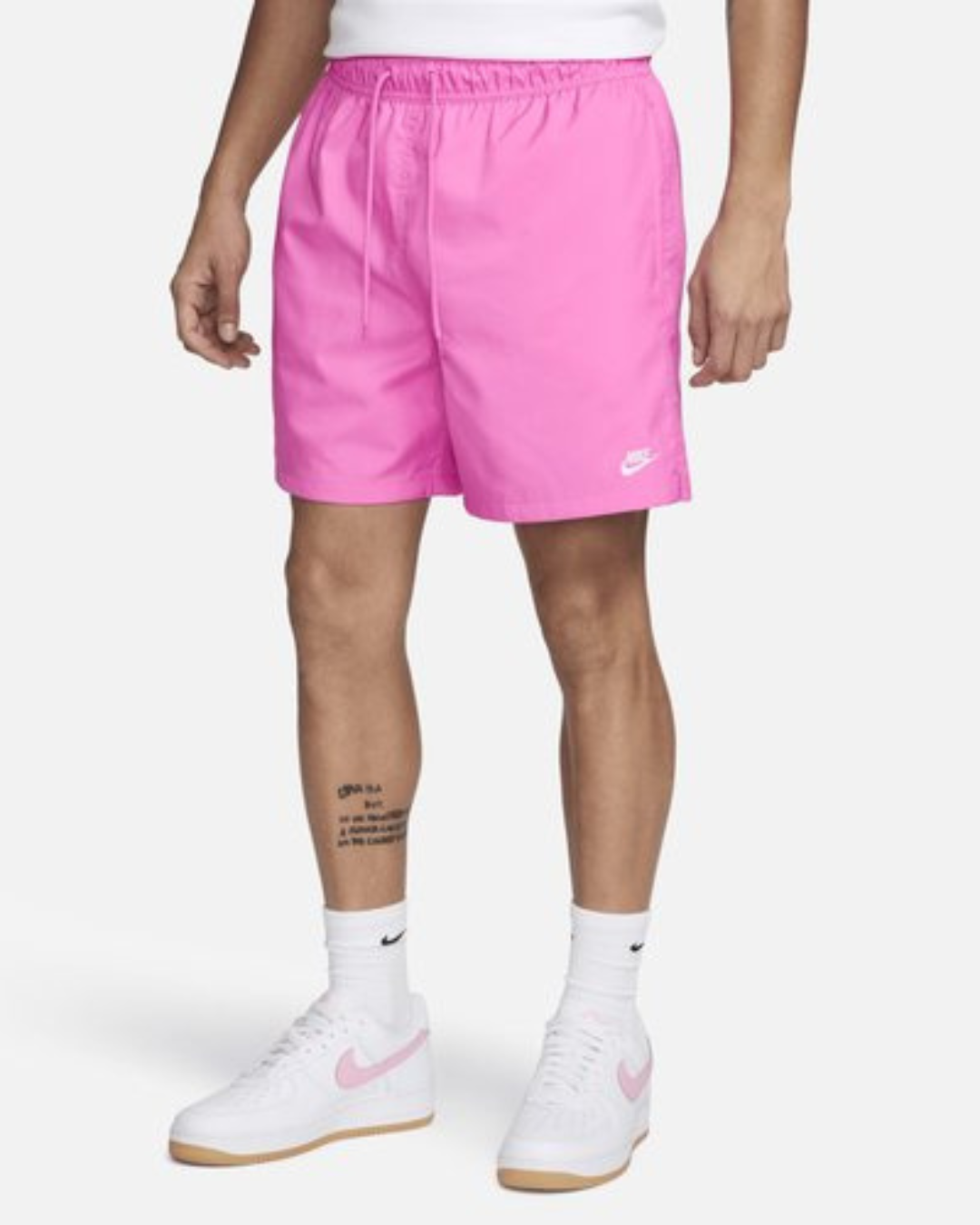 Nike Club de flujo corto - Rosa