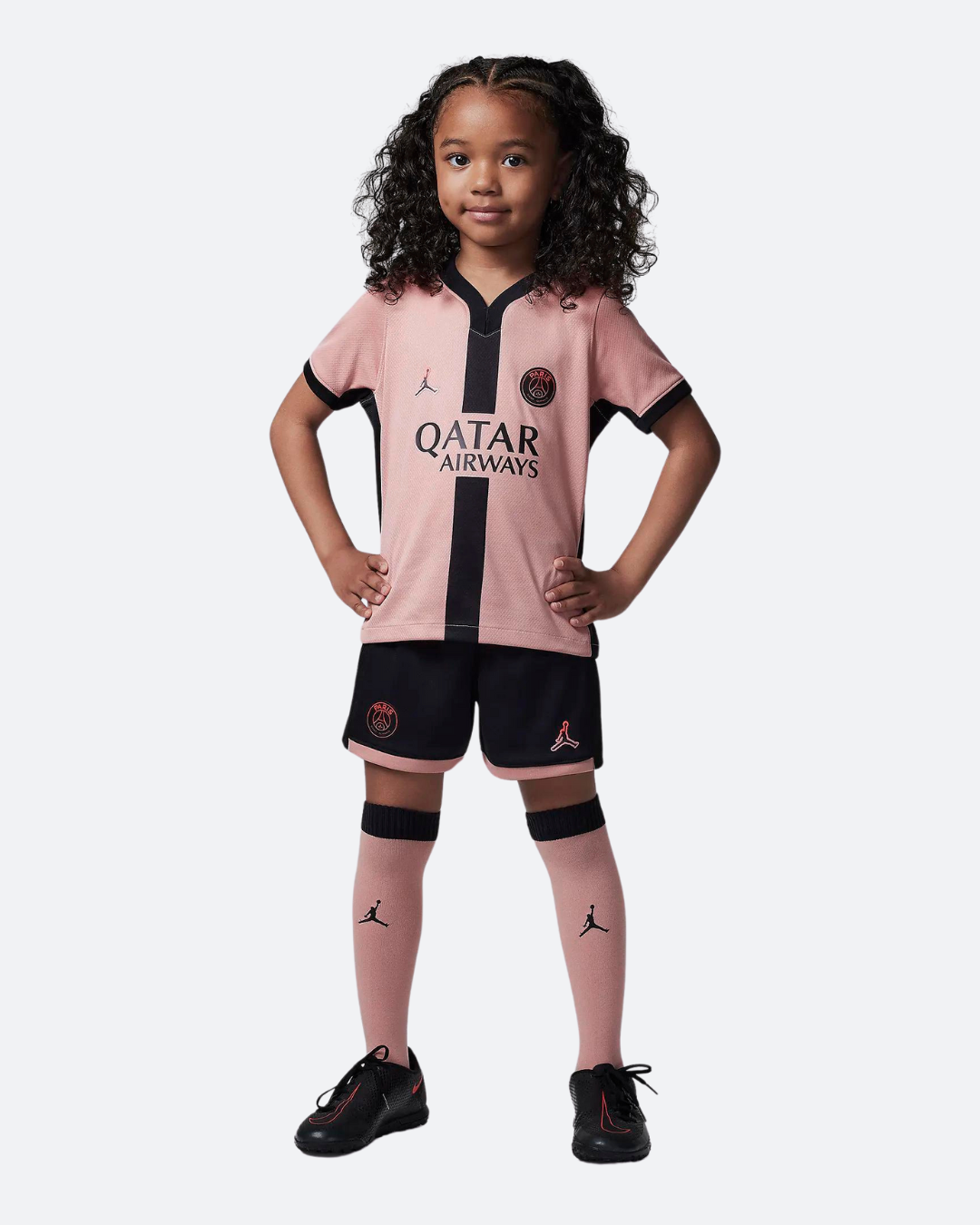 PSG Child 3-piece set 2024/2025 - Pink/Black