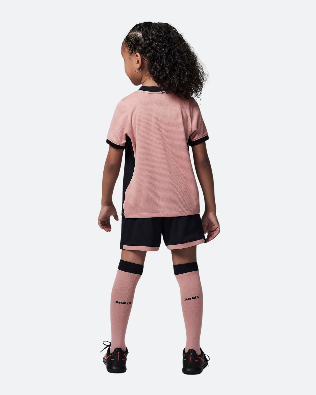 Conjunto de 3 piezas PSG Infantil 2024/2025 - Rosa/Negro