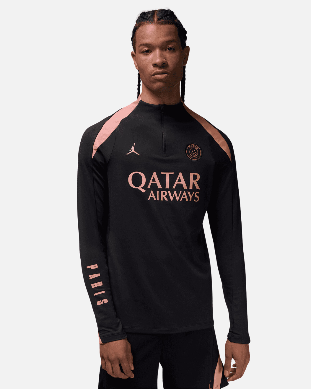 PSG 2024/2025 Training Top - Black/Pink