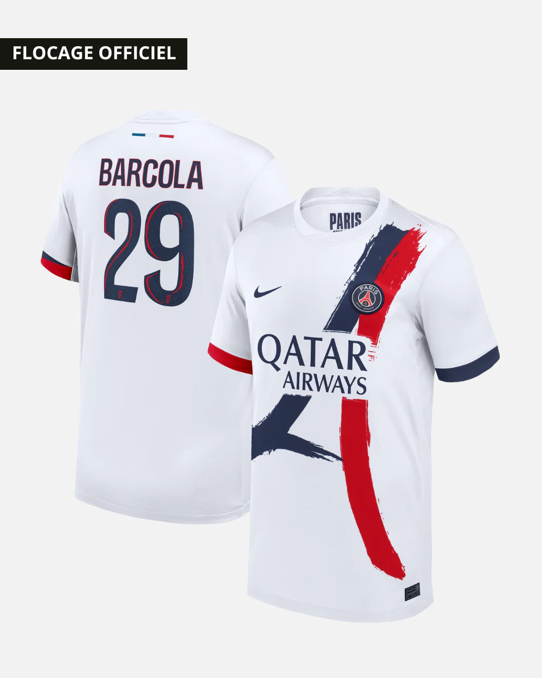 Maillot PSG Extérieur Junior 2024/2025 - Barcola