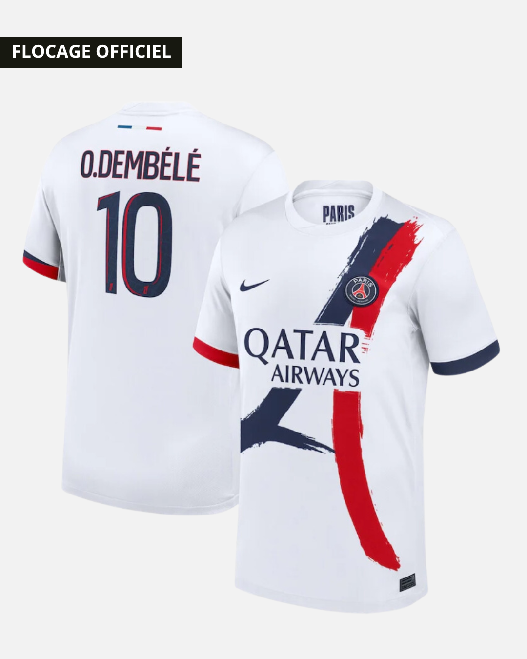 Maillot PSG Extérieur 2024/2025 - Dembelé