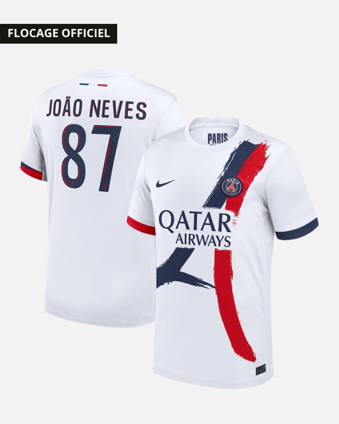 Maillot PSG Extérieur 2024/2025 - Neves