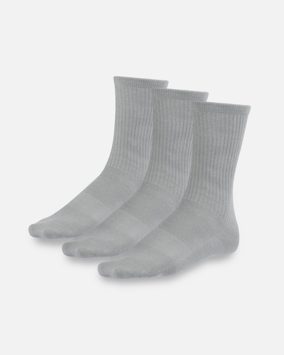 Packung mit 3 Paar langen FTKR-Socken – Grau