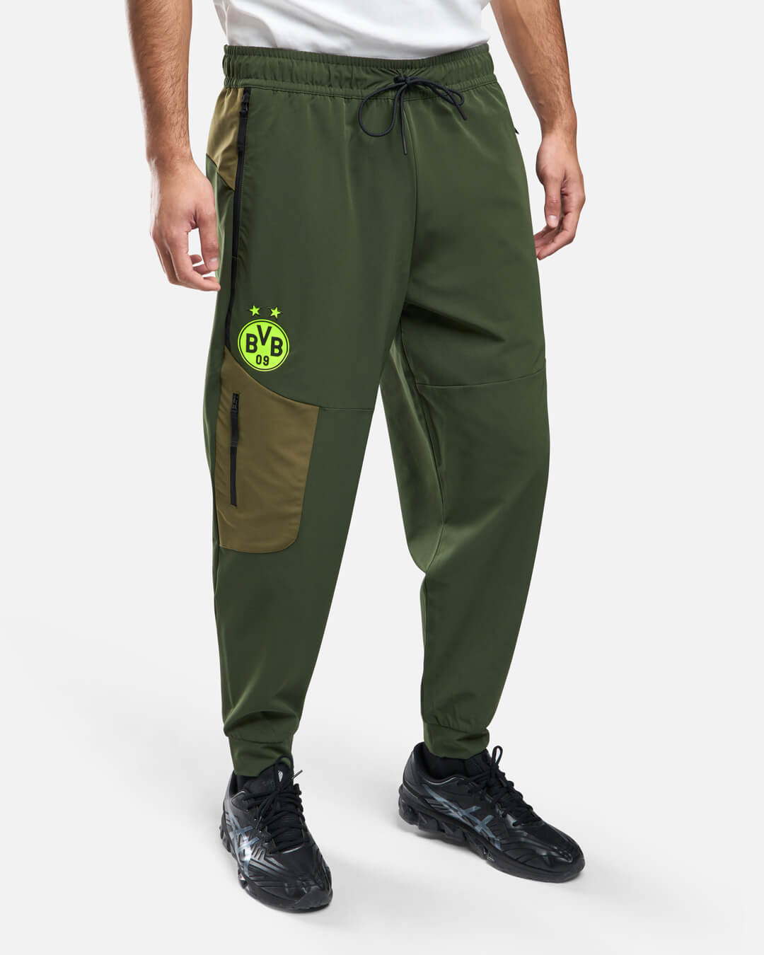 Pantalon de survêtement Dortmund Tech Woven 2024/2025 - Kaki