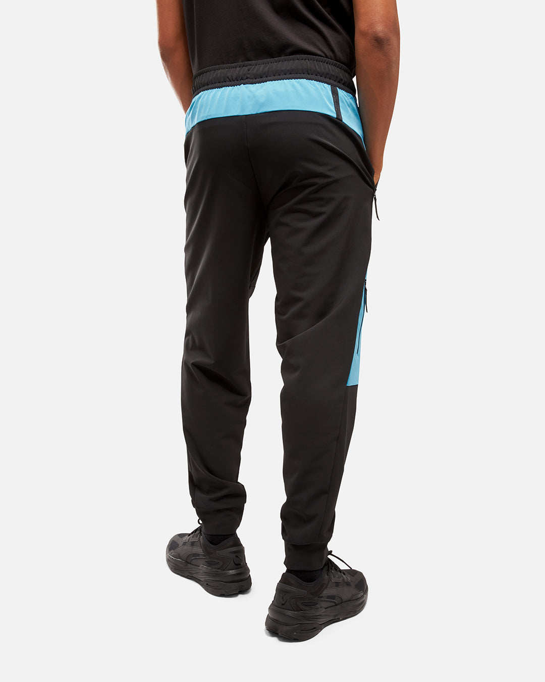 Pantalon de survêtement Manchester City Pumatech - Noir/Bleu