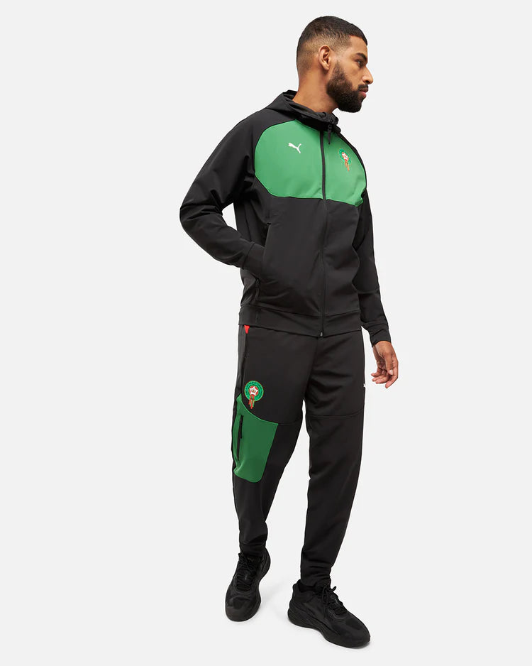 Pumatech Morocco Tracksuit 2024/2025 - Black/Green