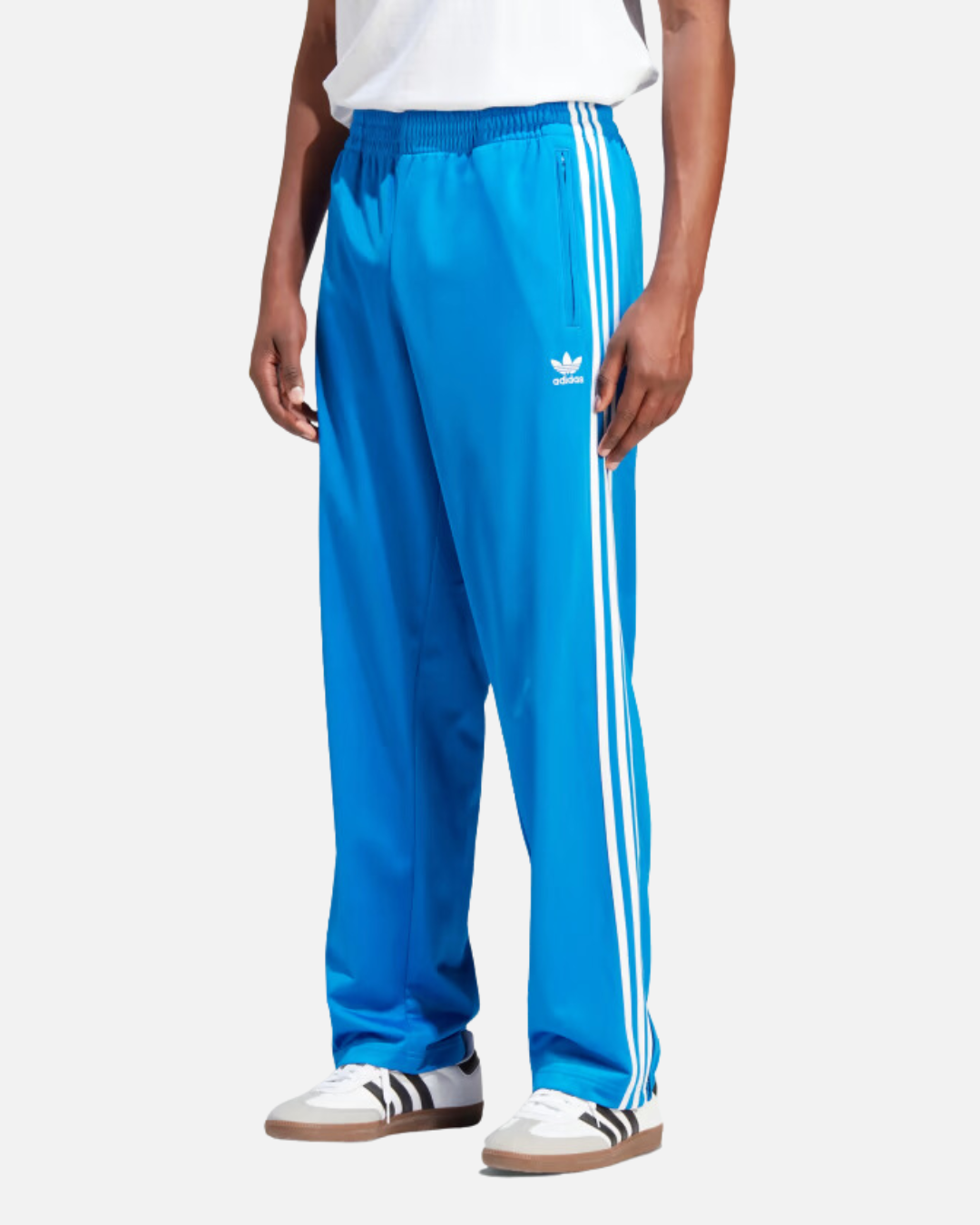 Pantalones de chándal Adidas Classics - Azul/Blanco