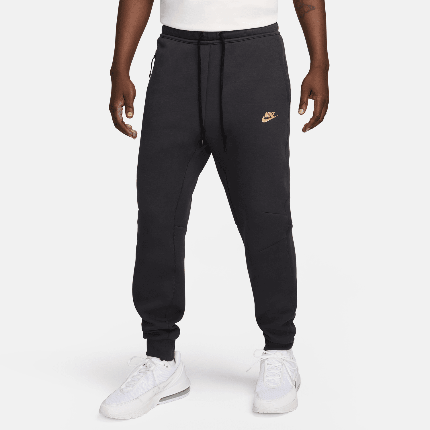 Nike Tech Fleece Track Pants - Charcoal Gray