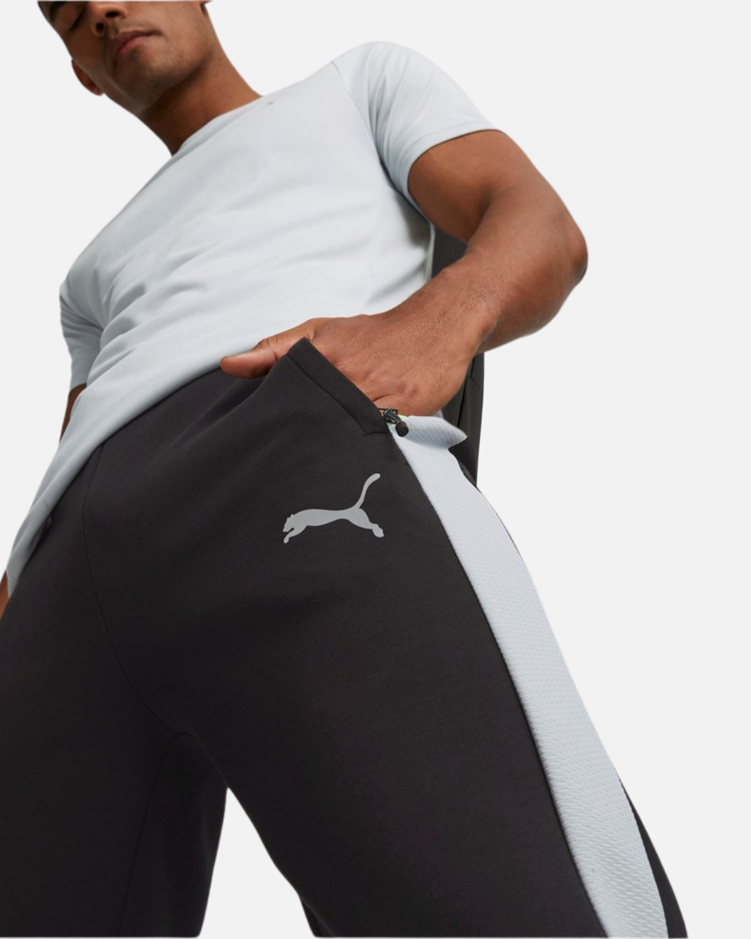 Pantaloni sportivi Puma Evostripe - Neri/Grigi