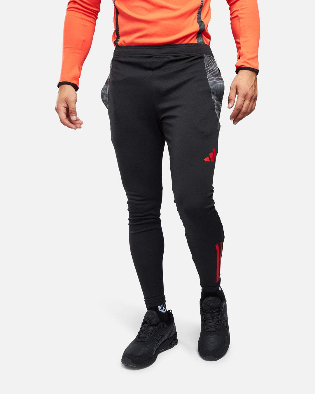 Colombia 2024 Training Pants - Black/Orange