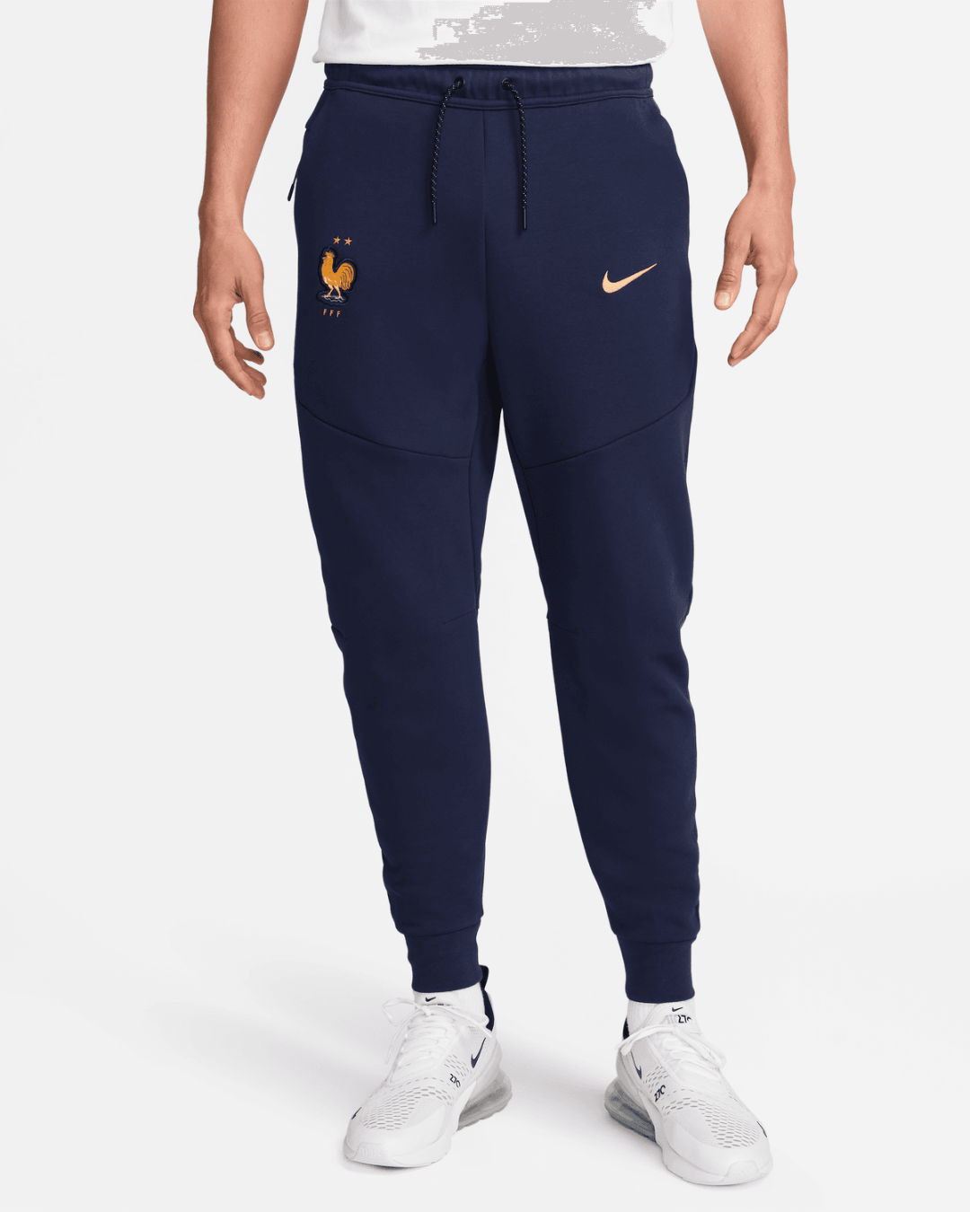 French Team Tech fleece pants 2024/2025 - Blue/Gold