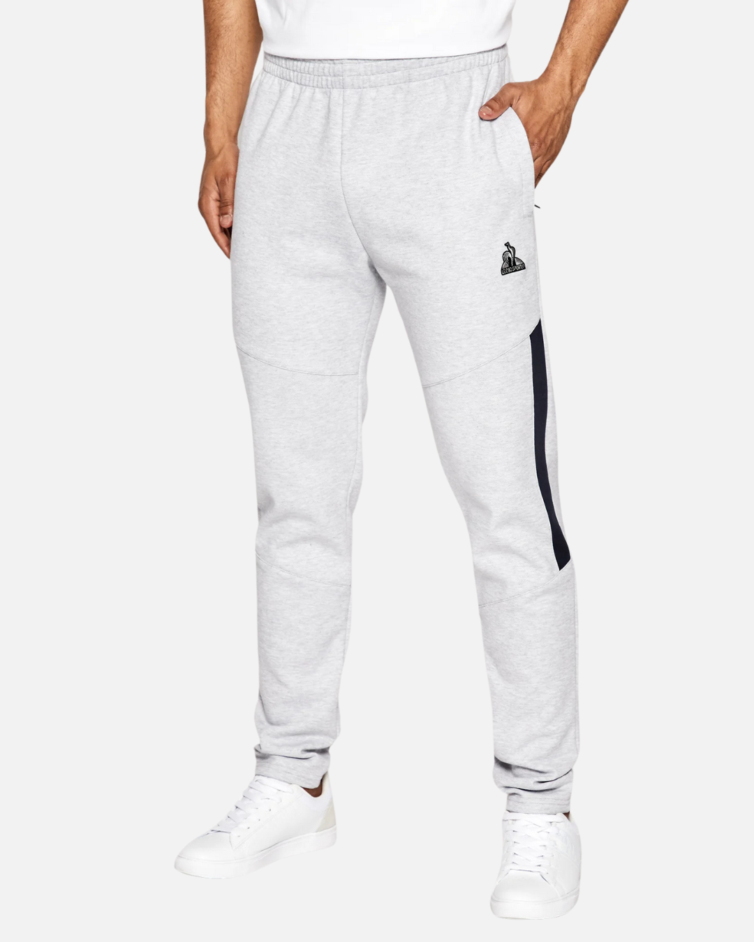 Pantalon Le Coq Sportif Tapered - Grau