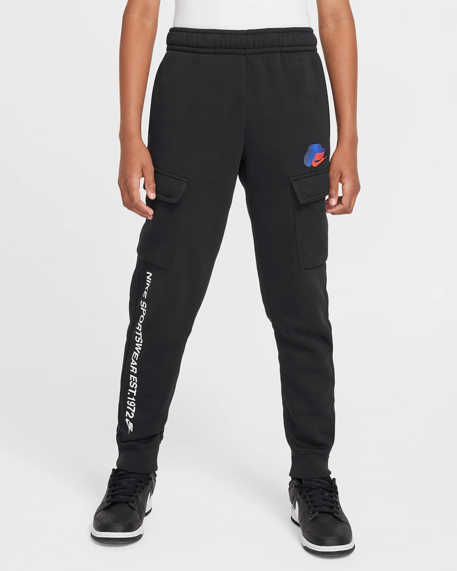 Pantalon Nike Cargo Fleece Junior - Noir