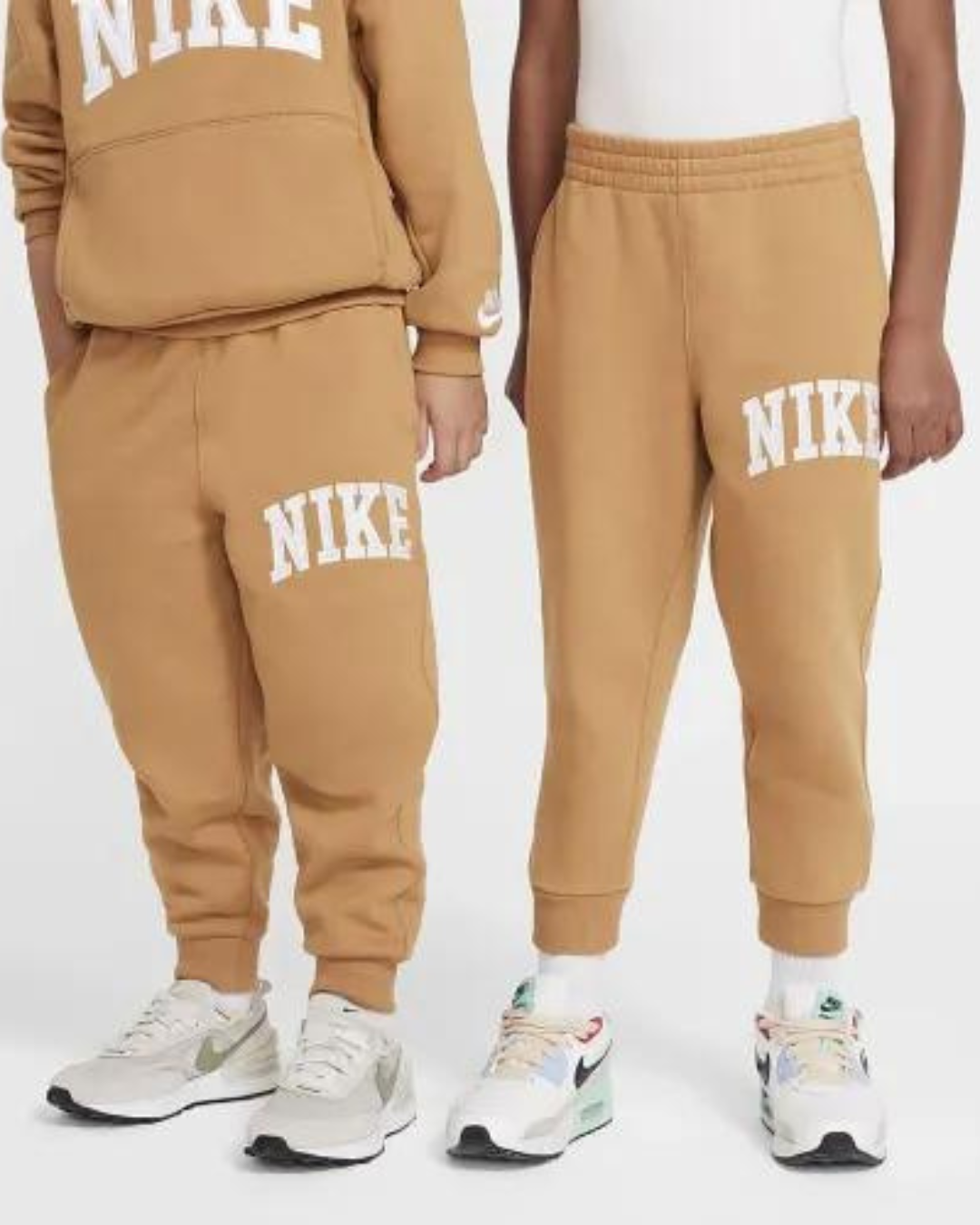 Pantalon Nike Fleece Junior - Camel