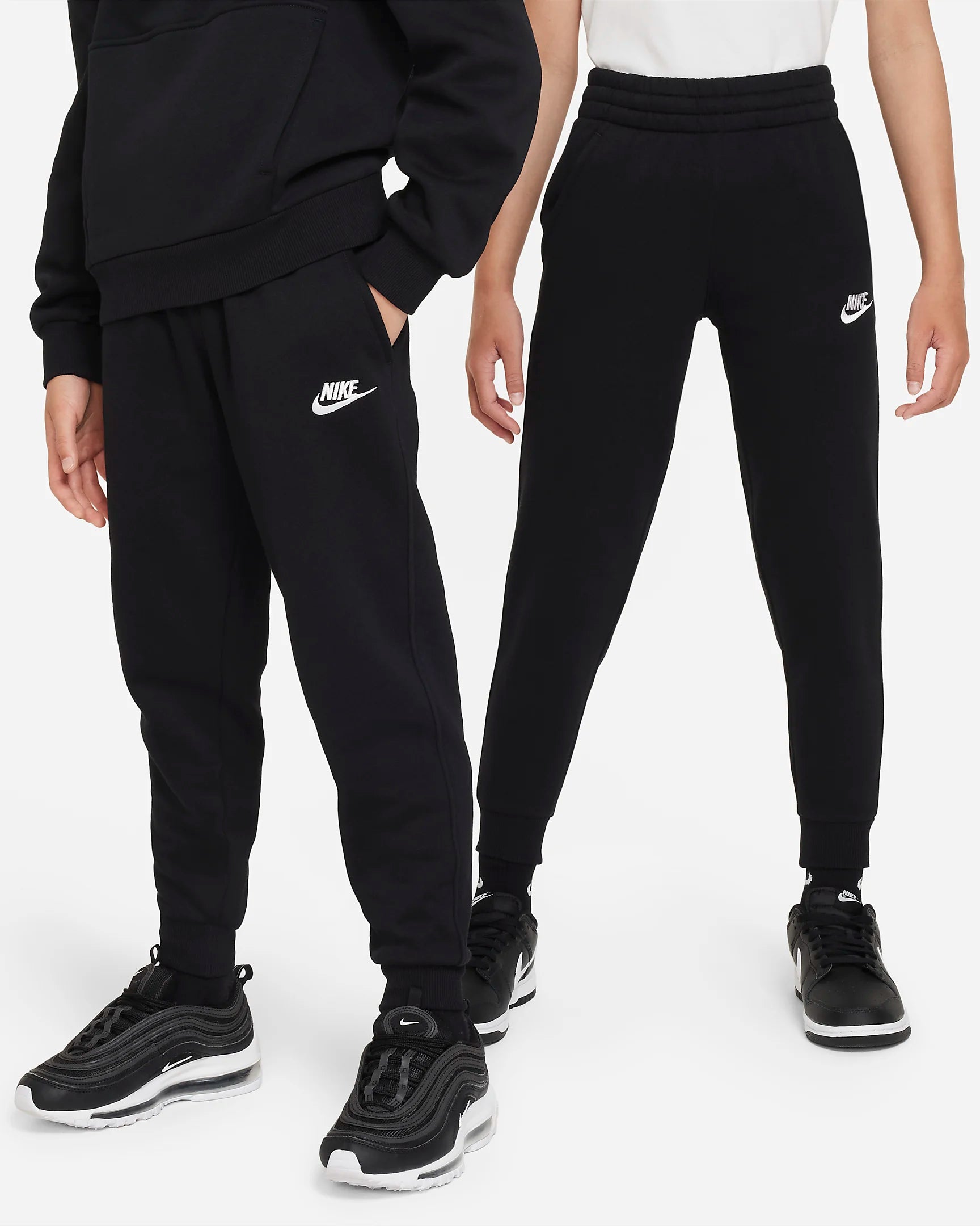 Pantalon Nike Fleece Junior - Noir