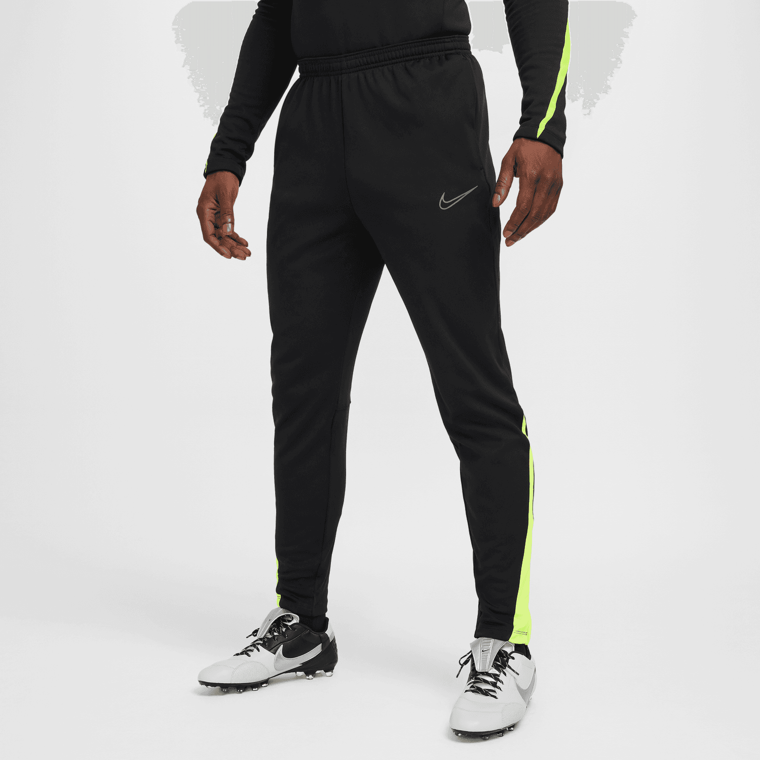 Pantaloni Nike ThermaFit Academy - Nero/Giallo