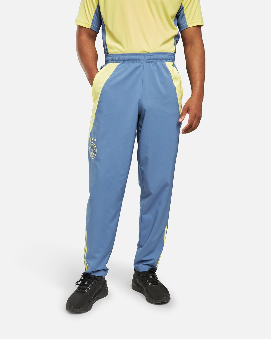 Pantalon de survêtement Ajax Amsterdam 2024/2025 - Bleu/Jaune