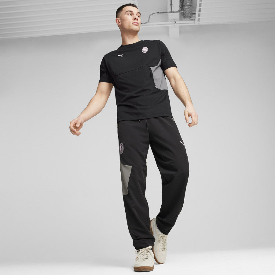 Milan AC Pumatech Track Pants - Black/Grey