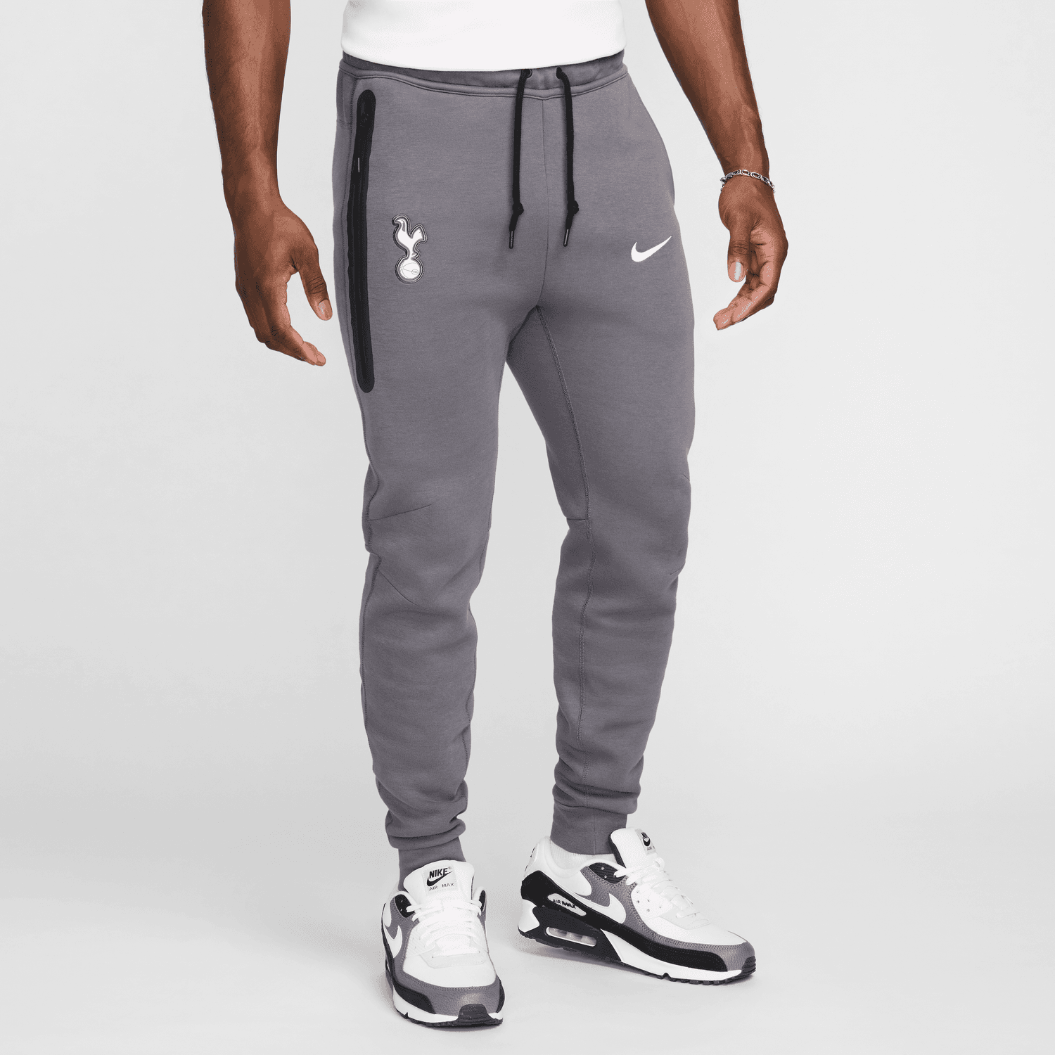 Tottenham fleece pants 2024/2025 - Grey/Black