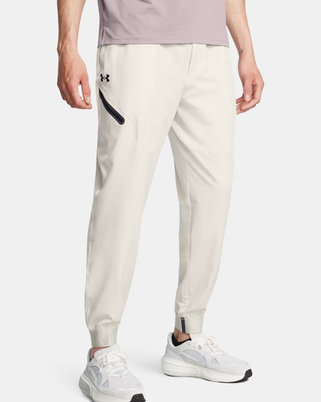 Pantaloni Under Armour Unstoppable - Crema