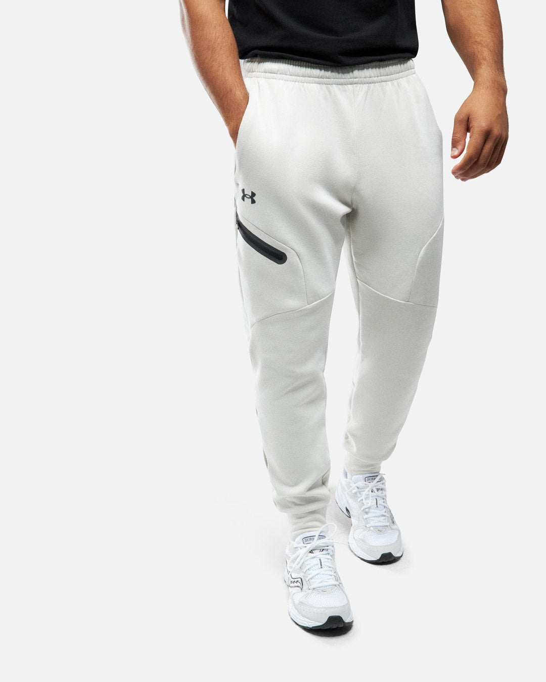 Pantalon Under Armour Unstoppable Fleece - Blanc