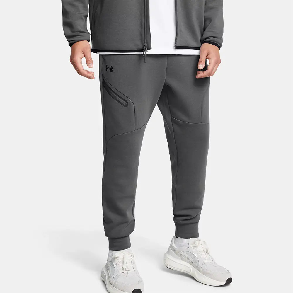 Pantaloni Under Armour Unstoppable Fleece - Grigio