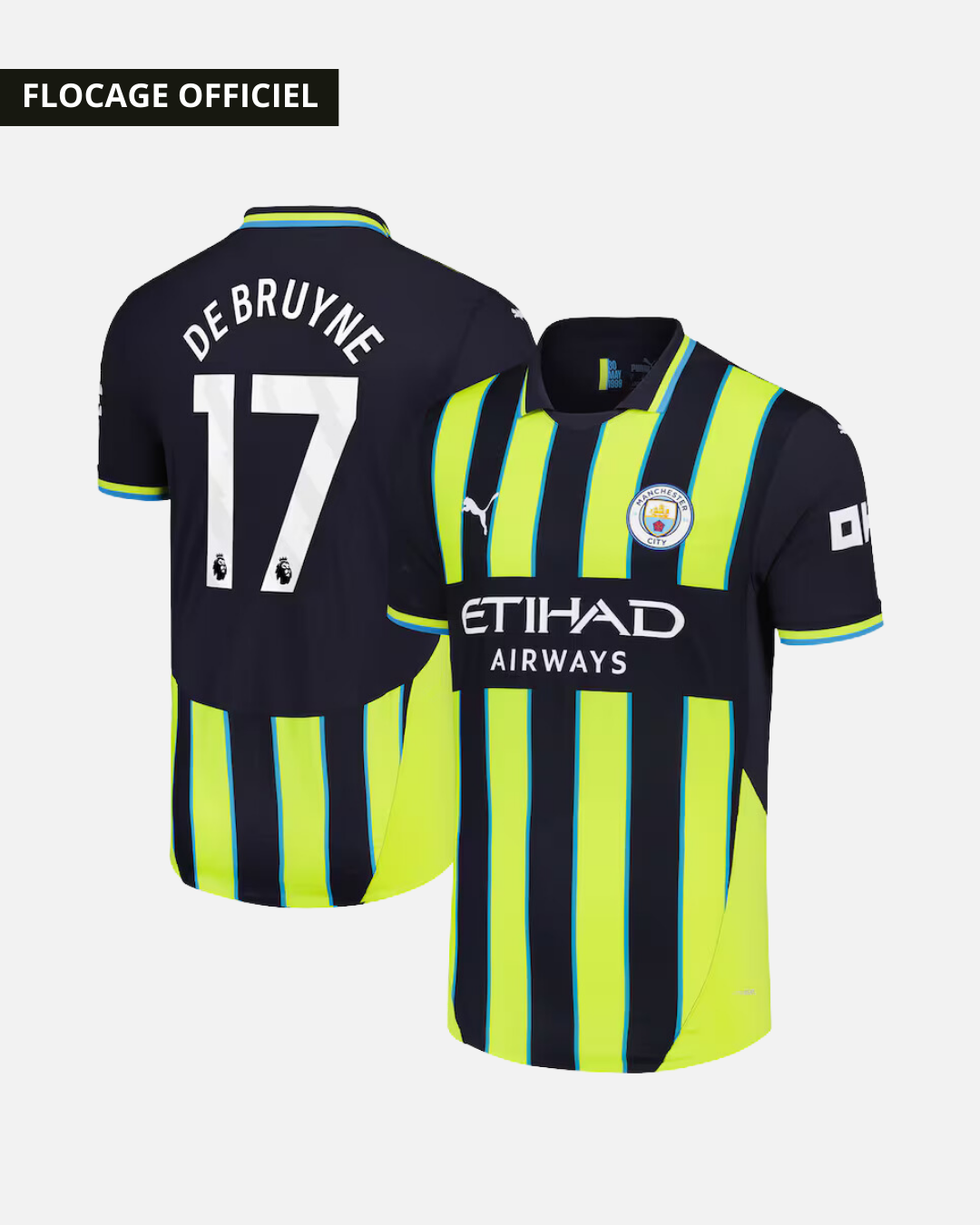 Maglia Manchester City Away 2024/2025 - De Bruyne