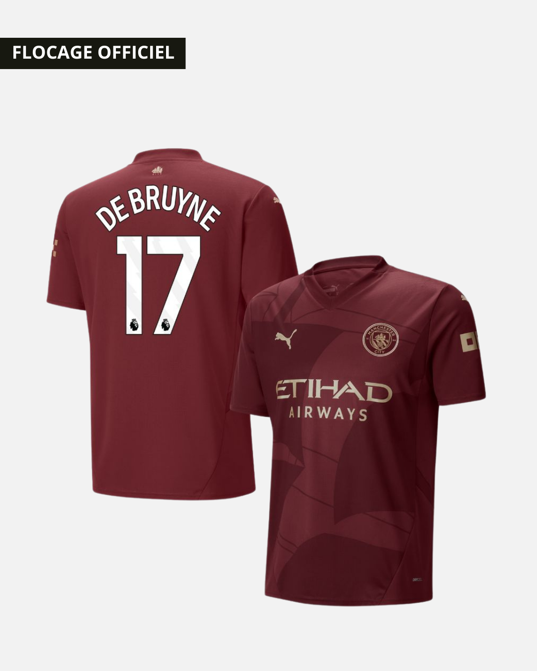 Trikot Manchester City Dritter 2024/2025 – De Bruyne