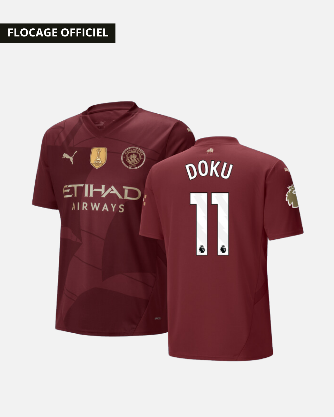 Camiseta Manchester City Tercera 2024/2025 - Doku