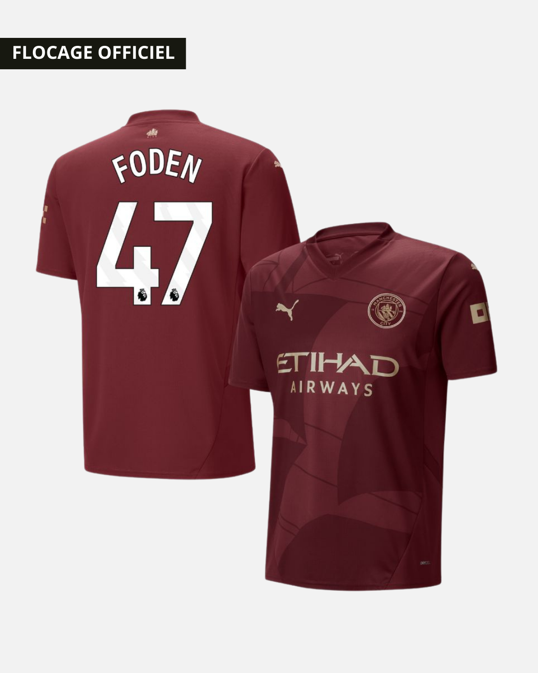 Maillot Manchester City Tercera Equipación 2024/2025 - Foden