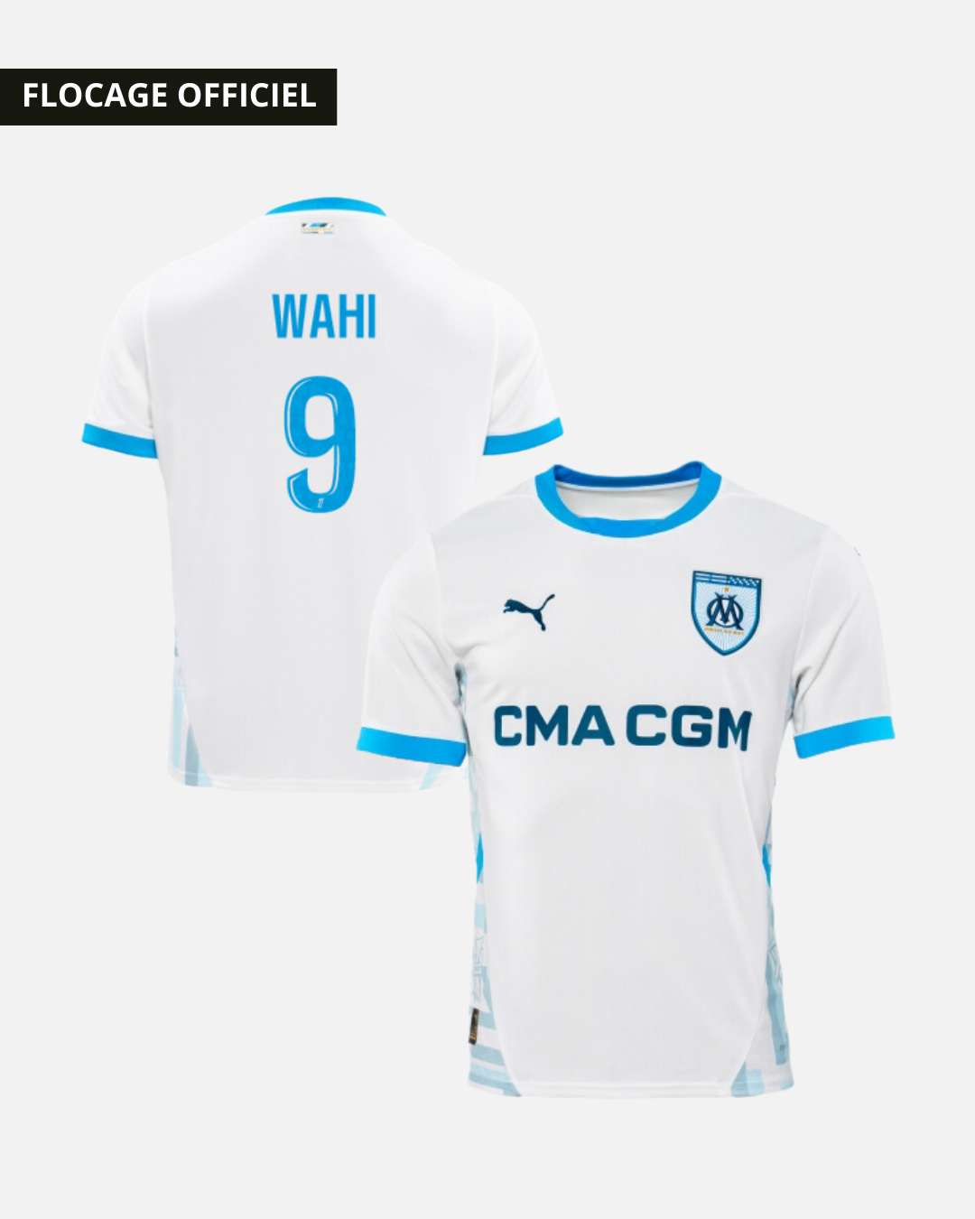 Maillot OM Domicile 2024/2025 - Wahi