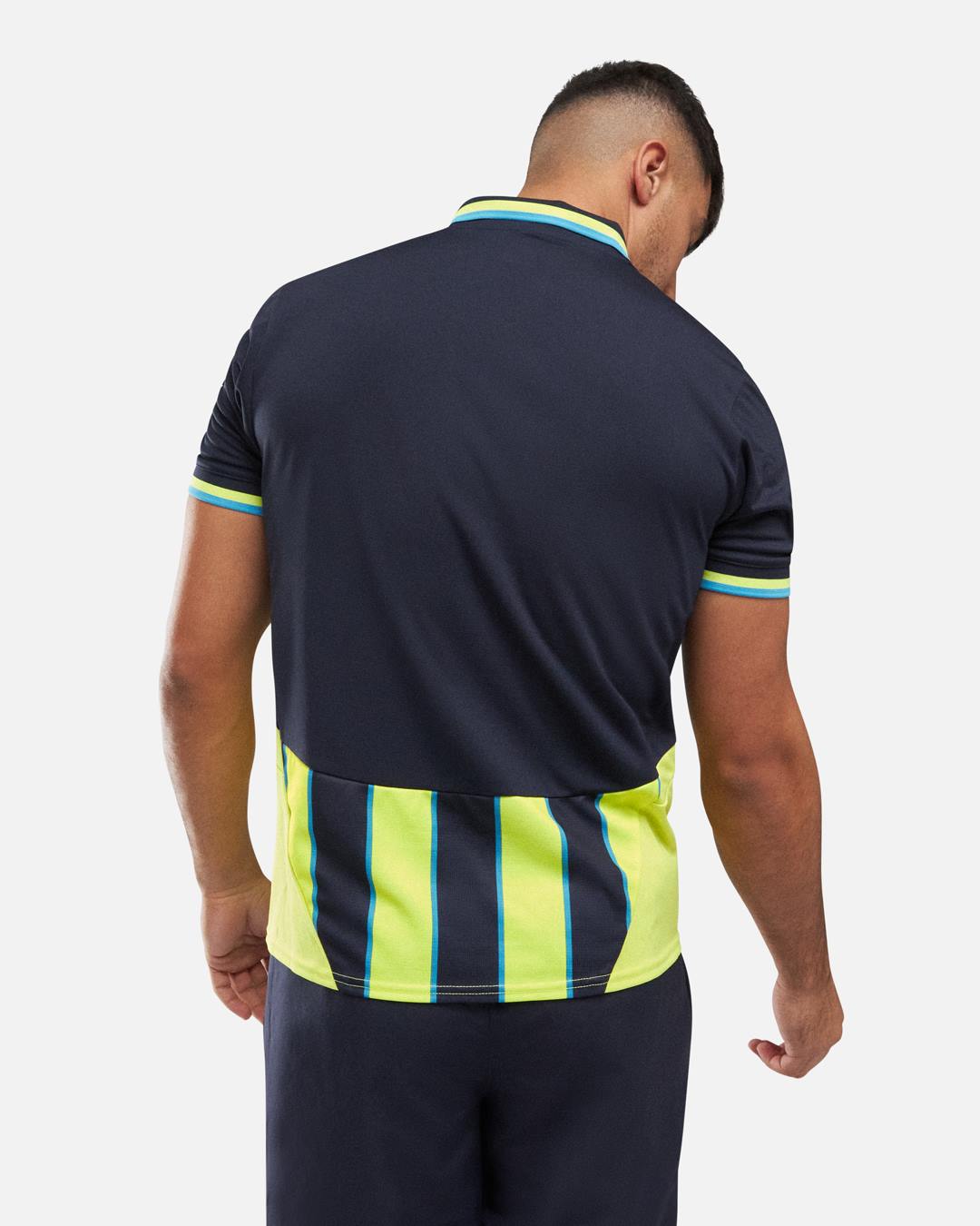 Maglia Manchester City Away 2024/2025 - Giallo/Nero/Blu