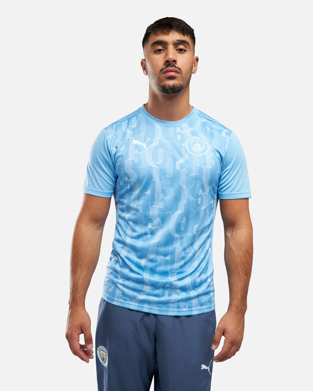 Camiseta prepartido Manchester City 2024/2025 - Azul