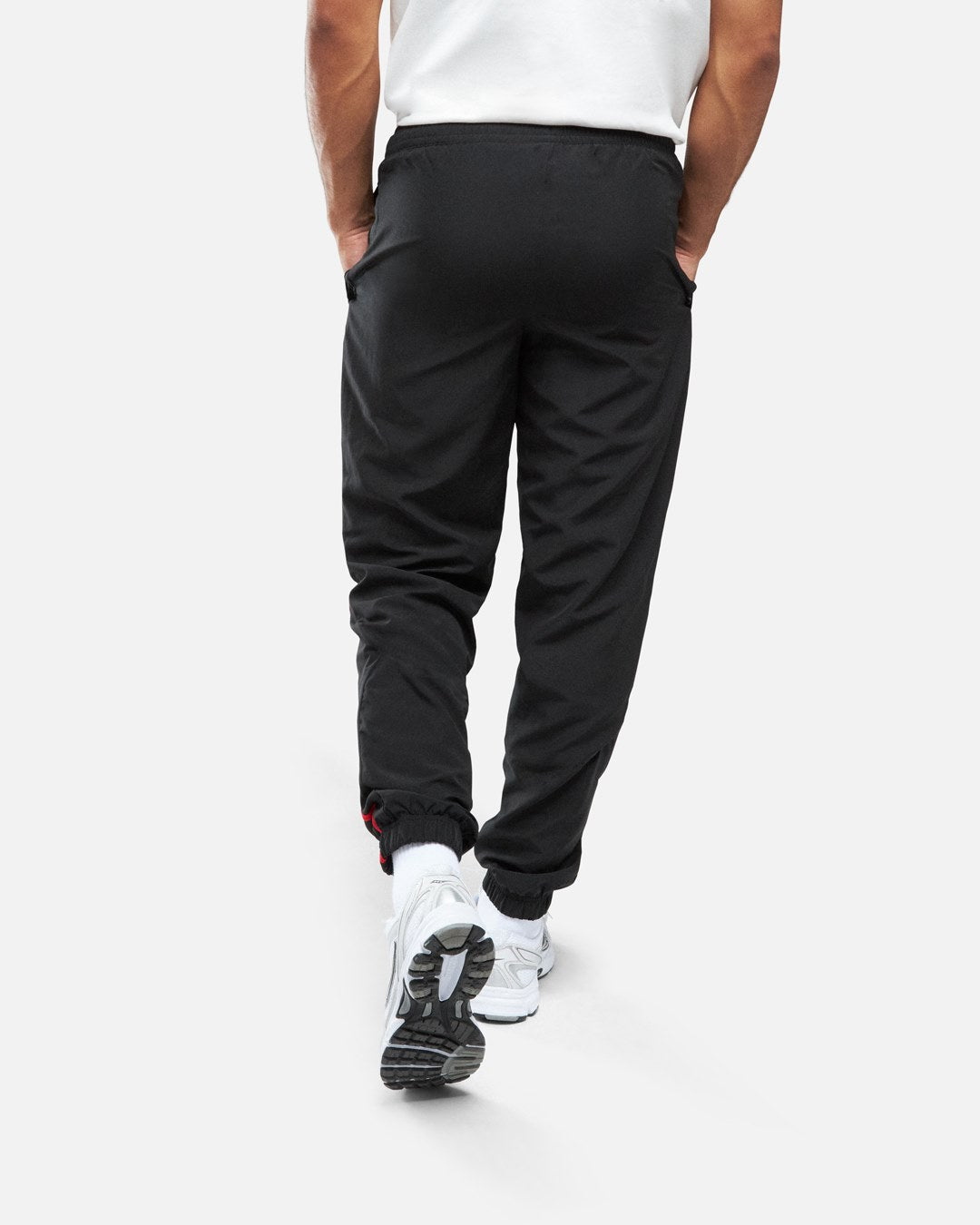 Pantalon de survêtement Milan AC 2024/2025 - Noir/Rouge