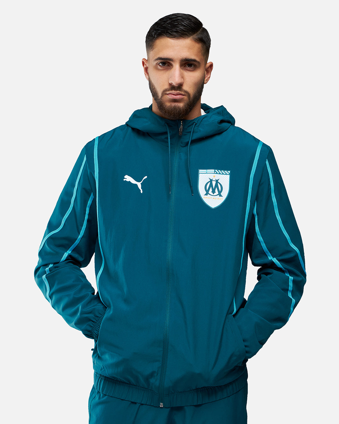 OM 2024/2025 Tracksuit Jacket - Blue