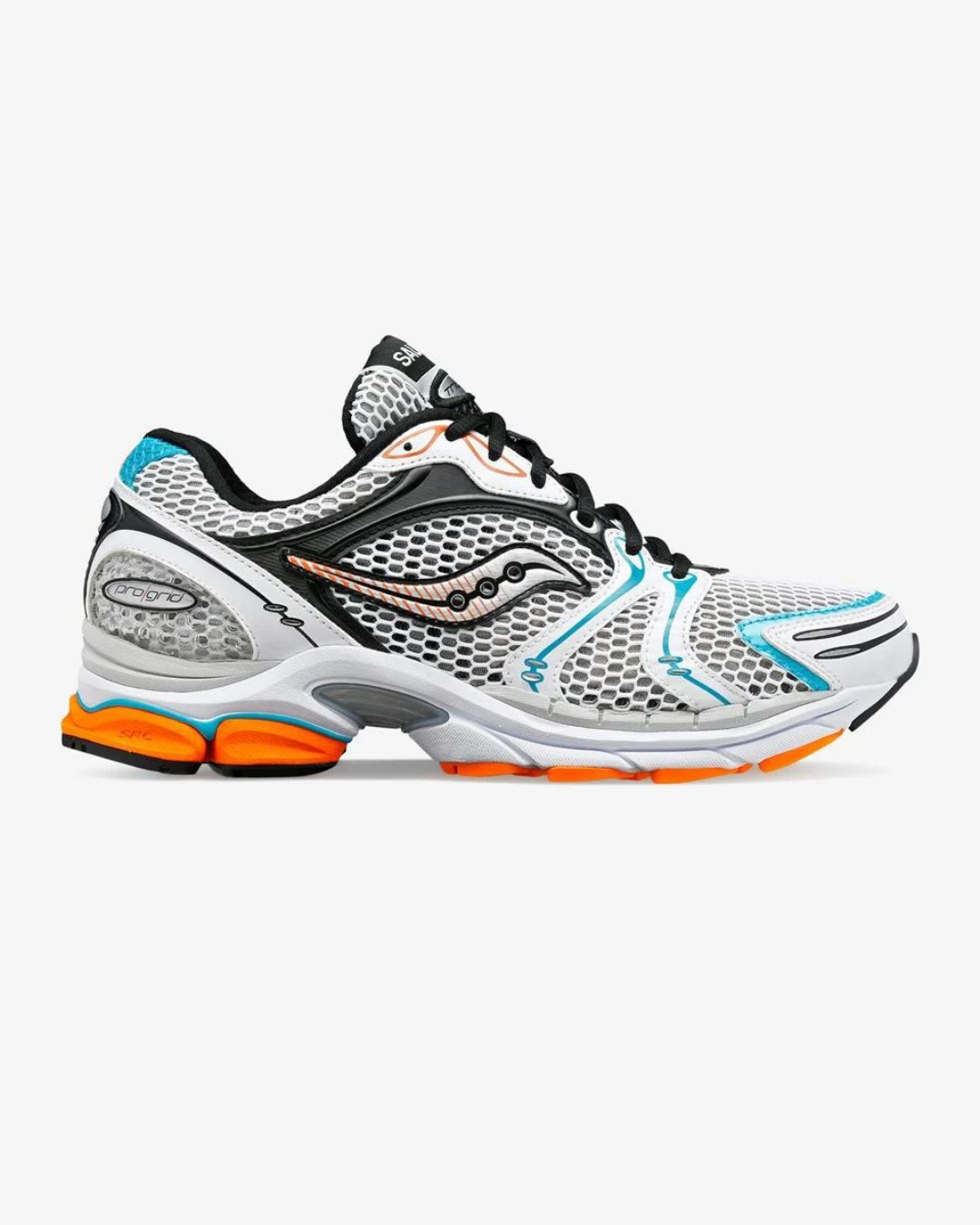 Saucony Progrid Triumph 4 - White/Orange/Black