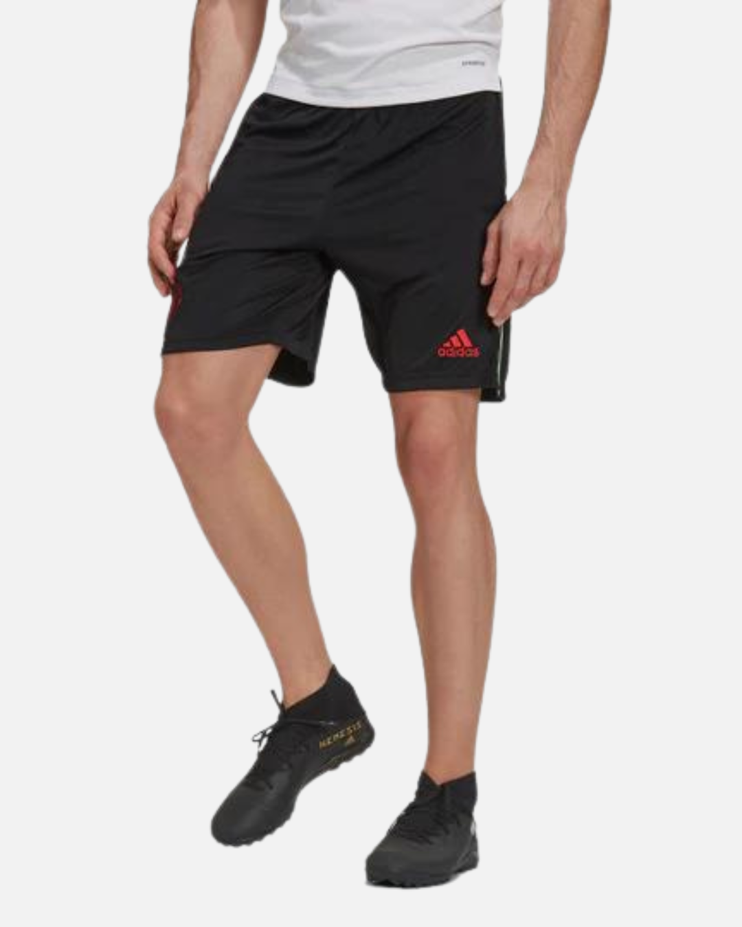 Pantalón corto de entrenamiento Manchester United 2021/2022 - Negro/Rojo