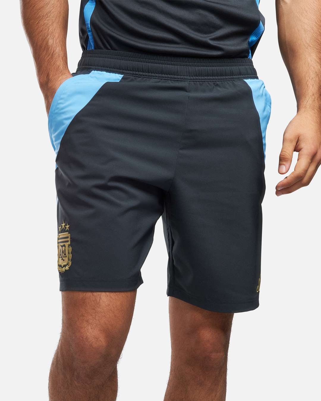 Argentina 2024 Training Shorts - Grey/Blue