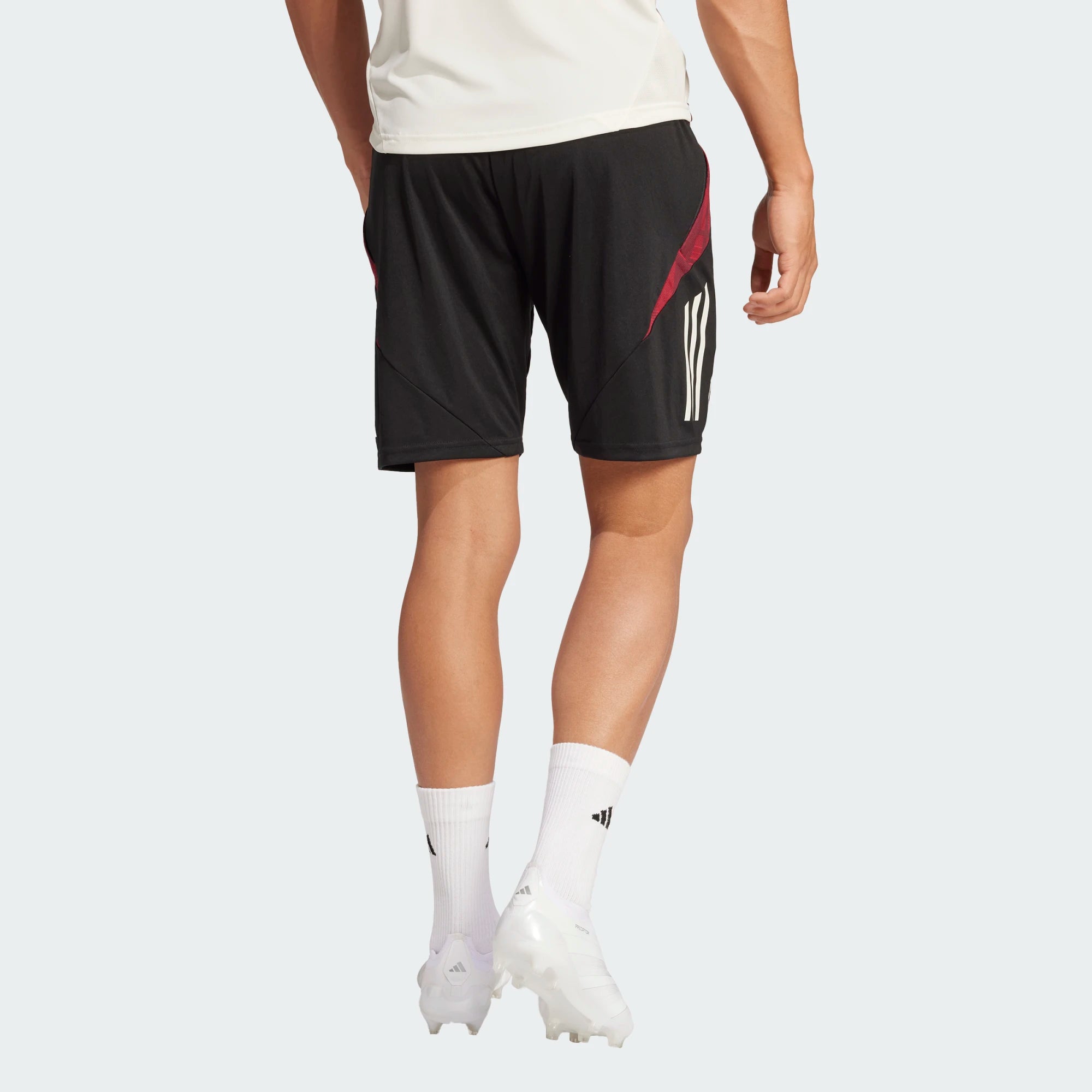 Manchester United 2024/2025 Trainingsshorts – Schwarz/Rot