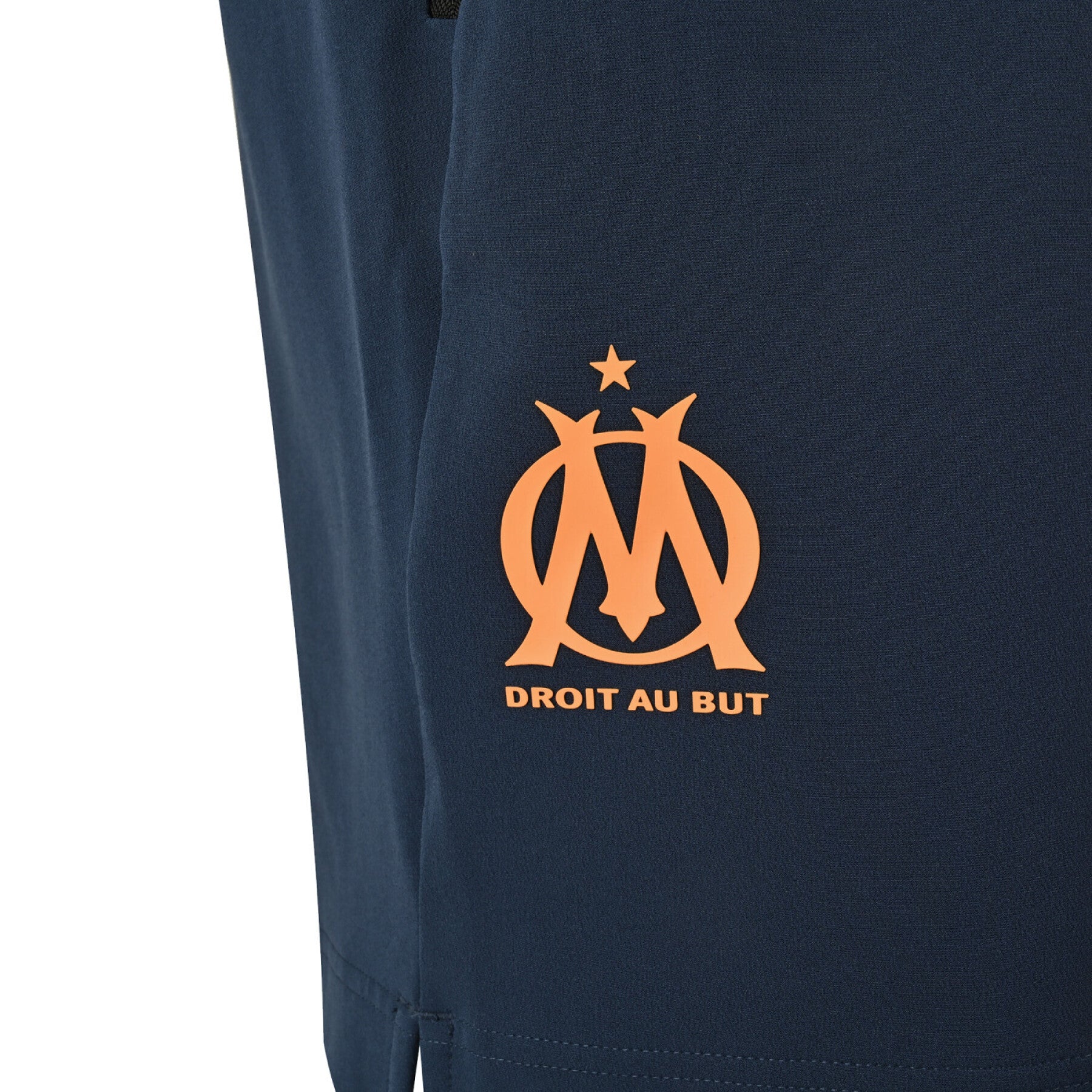 OM 2024/2025 Trainingsshorts – Marineblau/Orange