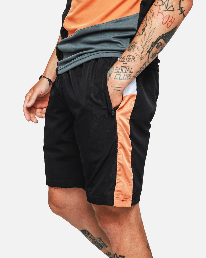 Pantalón corto FK Ultra - Negro/Naranja/Blanco