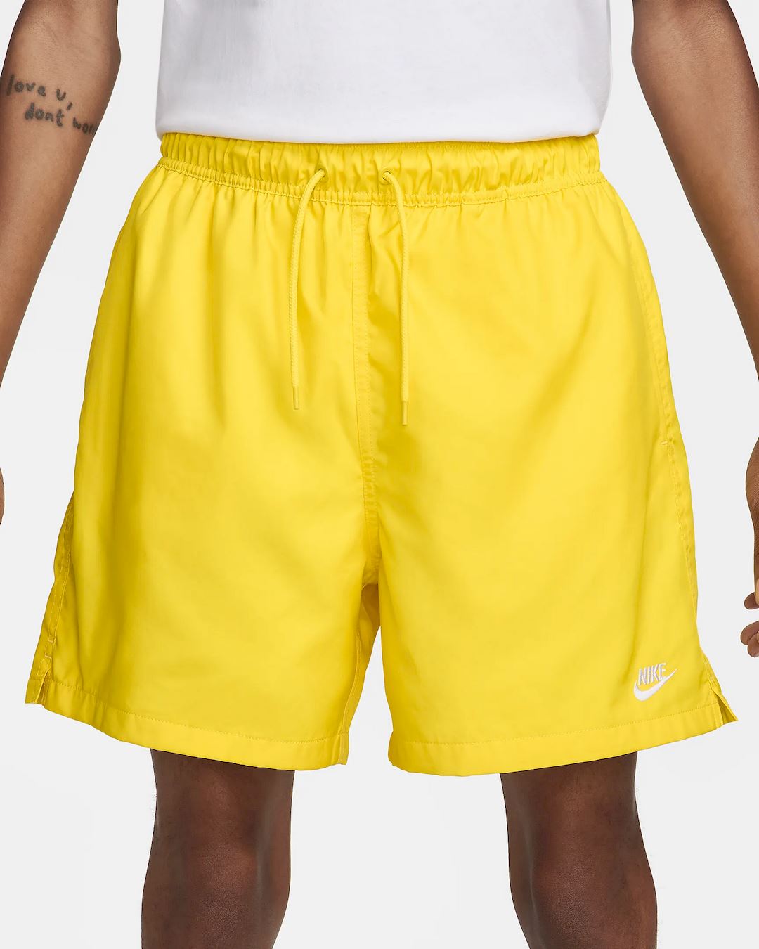 Short Flow Nike Club - Jaune