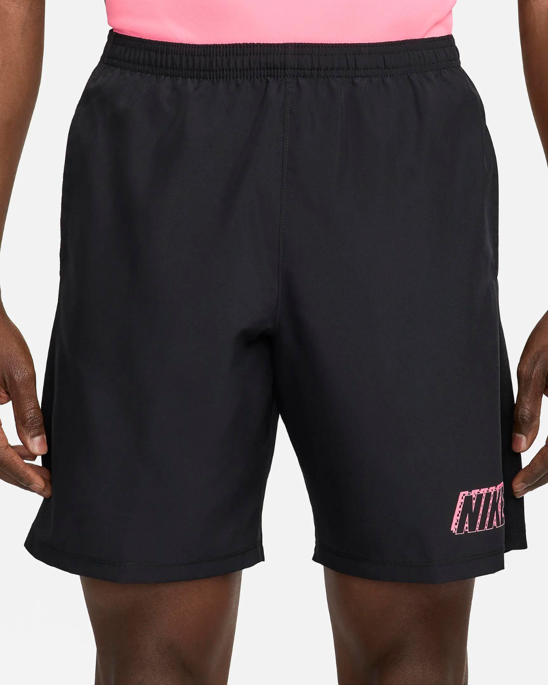 Short Nike Academy - Schwarz/Rosa