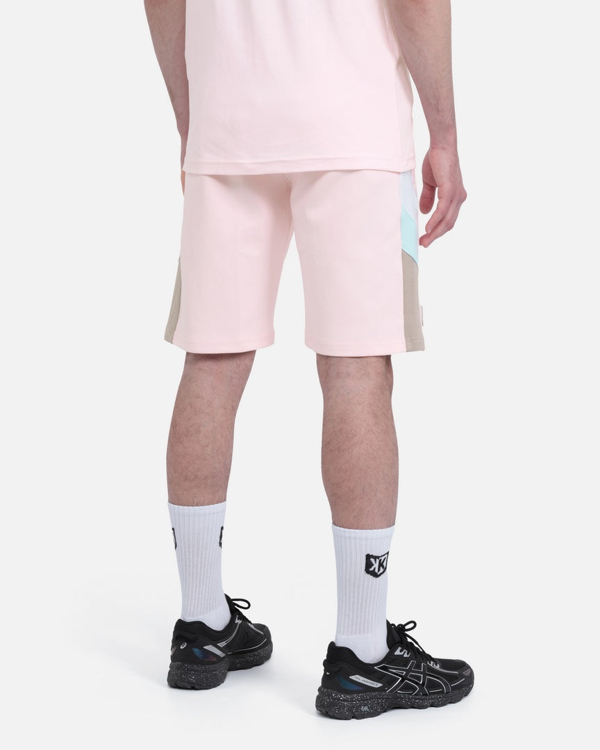 Sicarios Pastel Shorts - Pink/Beige/White